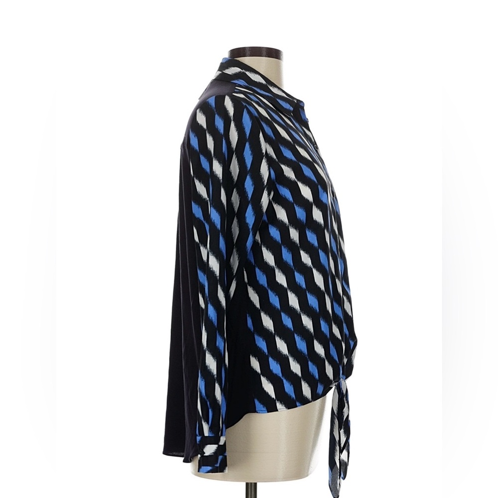 NWT Michael Kors Size M Long sleeve blouse - Picture 4 of 8